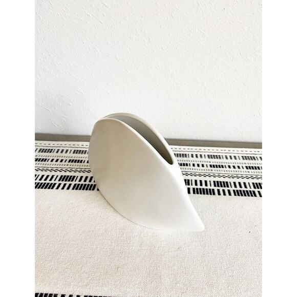 Rare Modernist Ikebana Vase/Vessel by Kyohdoh Japan Yokkaichi Mid-Century - Picture 7 of 7